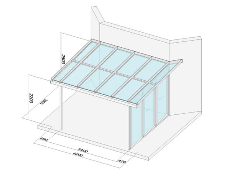 Glasdächer:TS Aluminium, regionale Fertigung, Terrassendächer, Glashaus,  - Terrassendächer:Glasdächer, Terrassendächer, Renson, Sonnenschutz - ein Produkt der Altermann GmbH, Halle (Saale)