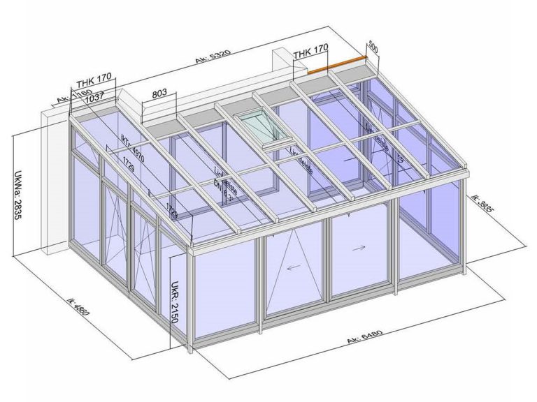 Sommergärten/Wintergärten:Wintergärten, TS Aluminium, eigene Herstellung,  - ein Produkt der Altermann GmbH, Halle (Saale)