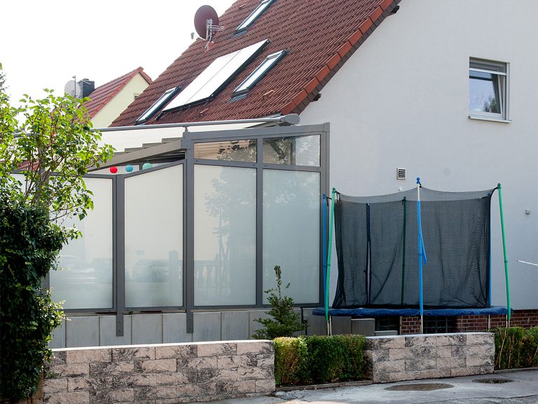 Terrassendächer:Glasdächer, Terrassendächer, Renson, Sonnenschutz - ein Produkt der Altermann GmbH, Halle (Saale)