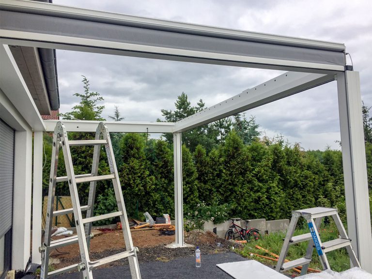 Terrassendächer:Glasdächer, Terrassendächer, Renson, Sonnenschutz - ein Produkt der Altermann GmbH, Halle (Saale)