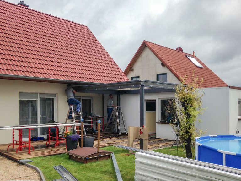 Lamellendächer:Renson, Camargue, Algarve, Lammellendächer, Lattendächer, Drehlamellen, Sky - Terrassendächer:Glasdächer, Terrassendächer, Renson, Sonnenschutz - ein Produkt der Altermann GmbH, Halle (Saale)