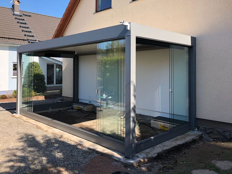 Lamellendächer:Renson, Camargue, Algarve, Lammellendächer, Lattendächer, Drehlamellen, Sky - Terrassendächer:Glasdächer, Terrassendächer, Renson, Sonnenschutz - ein Produkt der Altermann GmbH, Halle (Saale)