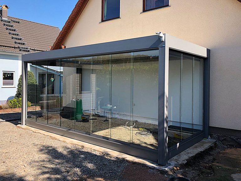 Lamellendächer:Renson, Camargue, Algarve, Lammellendächer, Lattendächer, Drehlamellen, Sky - Terrassendächer:Glasdächer, Terrassendächer, Renson, Sonnenschutz - ein Produkt der Altermann GmbH, Halle (Saale)