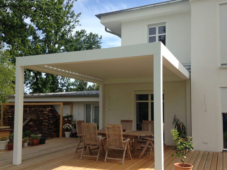 Lamellendächer:Renson, Camargue, Algarve, Lammellendächer, Lattendächer, Drehlamellen, Sky - Terrassendächer:Glasdächer, Terrassendächer, Renson, Sonnenschutz - ein Produkt der Altermann GmbH, Halle (Saale)