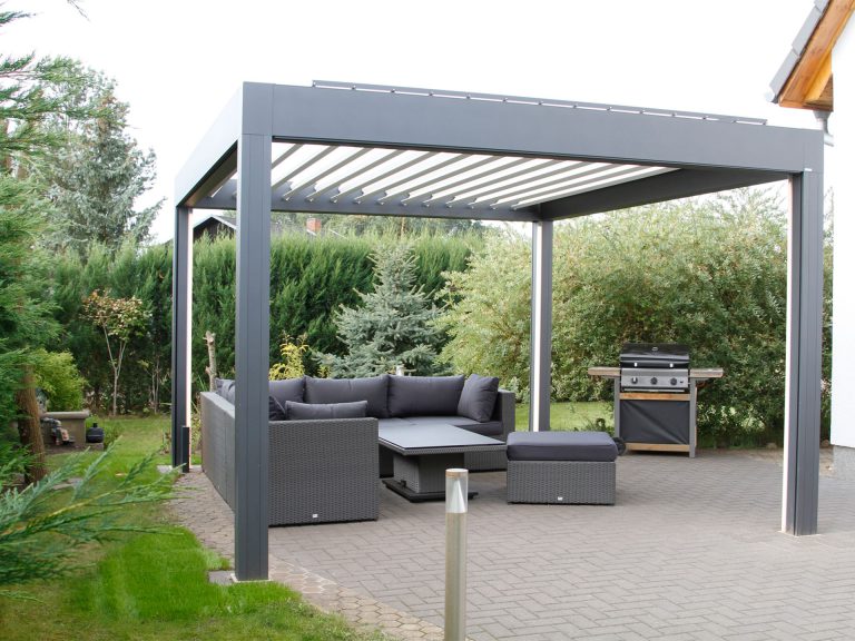 Lamellendächer:Renson, Camargue, Algarve, Lammellendächer, Lattendächer, Drehlamellen, Sky - Terrassendächer:Glasdächer, Terrassendächer, Renson, Sonnenschutz - ein Produkt der Altermann GmbH, Halle (Saale)
