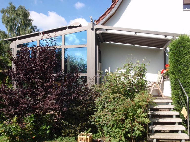 Markisen:Markilux, Pergola, Gelenkarmmarkisen, Kassettenmarkisen, Markisentuch, MX 3,  - Sonnenschutz:Textiler Sonnenschutz, Sonnenschutz - Sommergärten/Wintergärten:Wintergärten, TS Aluminium, eigene Herstellung,  - ein Produkt der Altermann GmbH, Halle (Saale)