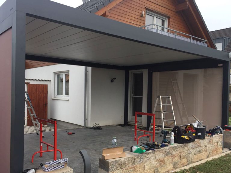 Lamellendächer:Renson, Camargue, Algarve, Lammellendächer, Lattendächer, Drehlamellen, Sky - Terrassendächer:Glasdächer, Terrassendächer, Renson, Sonnenschutz - ein Produkt der Altermann GmbH, Halle (Saale)