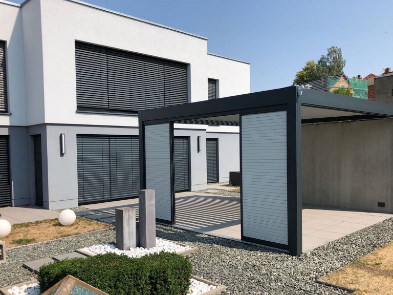 Lamellendächer:Renson, Camargue, Algarve, Lammellendächer, Lattendächer, Drehlamellen, Sky - Sonnenschutz:Textiler Sonnenschutz, Sonnenschutz - Terrassendächer:Glasdächer, Terrassendächer, Renson, Sonnenschutz - ein Produkt der Altermann GmbH, Halle (Saale)