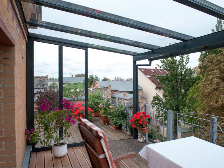 Glasdächer:TS Aluminium, regionale Fertigung, Terrassendächer, Glashaus,  - Terrassendächer:Glasdächer, Terrassendächer, Renson, Sonnenschutz - ein Produkt der Altermann GmbH, Halle (Saale)