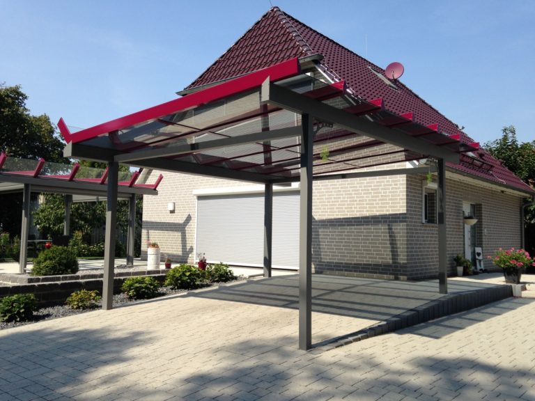 Carports:Renson, TS Aluminium, Designer Carport, Glascarport, moderne Carports, pflegeleichte Carports - ein Produkt der Altermann GmbH, Halle (Saale)