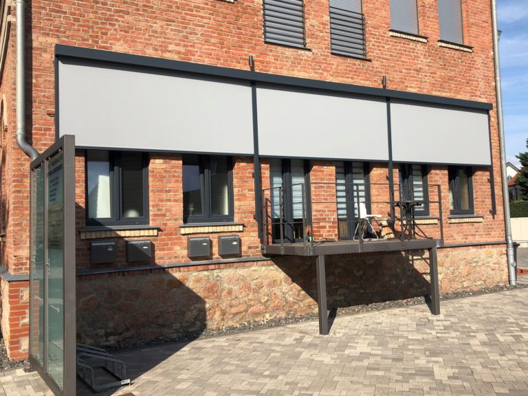 Screens:Renson, Textiler Sonnenschutz, Fix Sreen, Zip Screen, Minimal Screen, Privaty Screen, Serge Screen - Sonnenschutz:Textiler Sonnenschutz, Sonnenschutz - ein Produkt der Altermann GmbH, Halle (Saale)