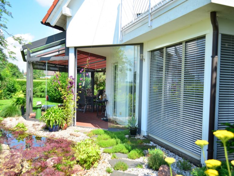 Glasdächer:TS Aluminium, regionale Fertigung, Terrassendächer, Glashaus,  - Sonnenschutz:Textiler Sonnenschutz, Sonnenschutz - Terrassendächer:Glasdächer, Terrassendächer, Renson, Sonnenschutz - ein Produkt der Altermann GmbH, Halle (Saale)