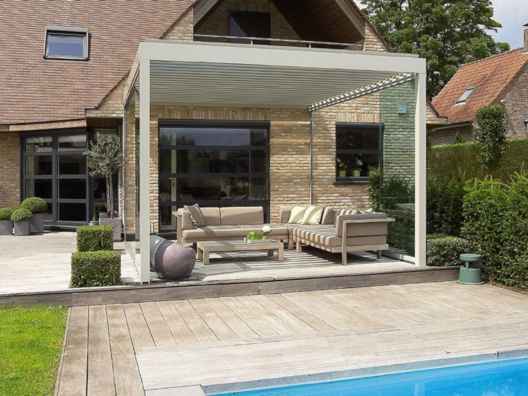 Lamellendächer:Renson, Camargue, Algarve, Lammellendächer, Lattendächer, Drehlamellen, Sky - Terrassendächer:Glasdächer, Terrassendächer, Renson, Sonnenschutz - ein Produkt der Altermann GmbH, Halle (Saale)