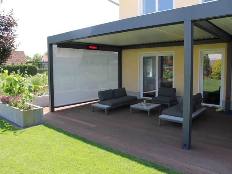 Lamellendächer:Renson, Camargue, Algarve, Lammellendächer, Lattendächer, Drehlamellen, Sky - Terrassendächer:Glasdächer, Terrassendächer, Renson, Sonnenschutz - ein Produkt der Altermann GmbH, Halle (Saale)