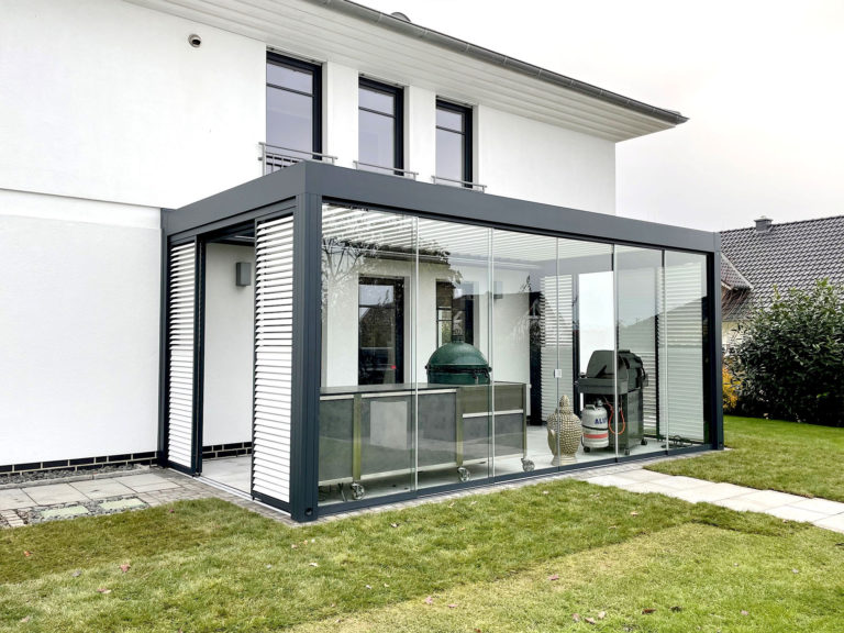 Lamellendächer:Renson, Camargue, Algarve, Lammellendächer, Lattendächer, Drehlamellen, Sky - ein Produkt der Altermann GmbH, Halle (Saale)