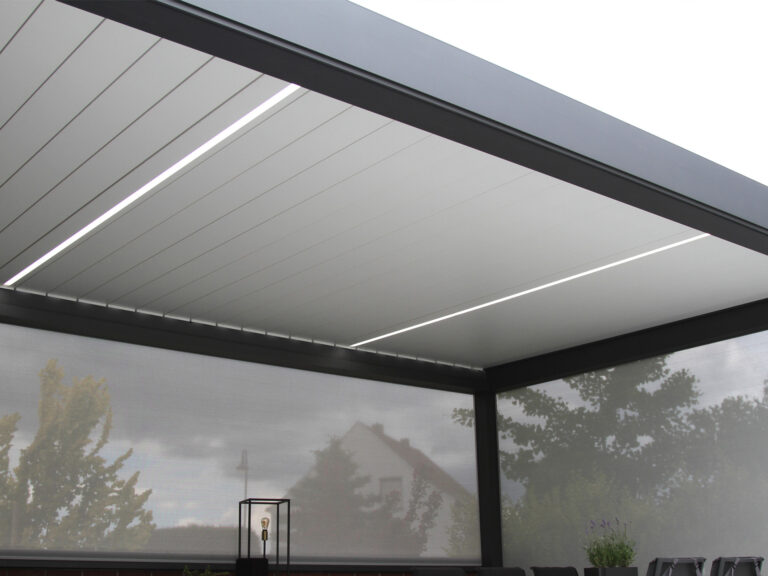 Terrassendächer:Glasdächer, Terrassendächer, Renson, Sonnenschutz - ein Produkt der Altermann GmbH, Halle (Saale)