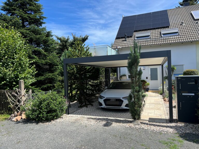 Carports:Renson, TS Aluminium, Designer Carport, Glascarport, moderne Carports, pflegeleichte Carports - ein Produkt der Altermann GmbH, Halle (Saale)