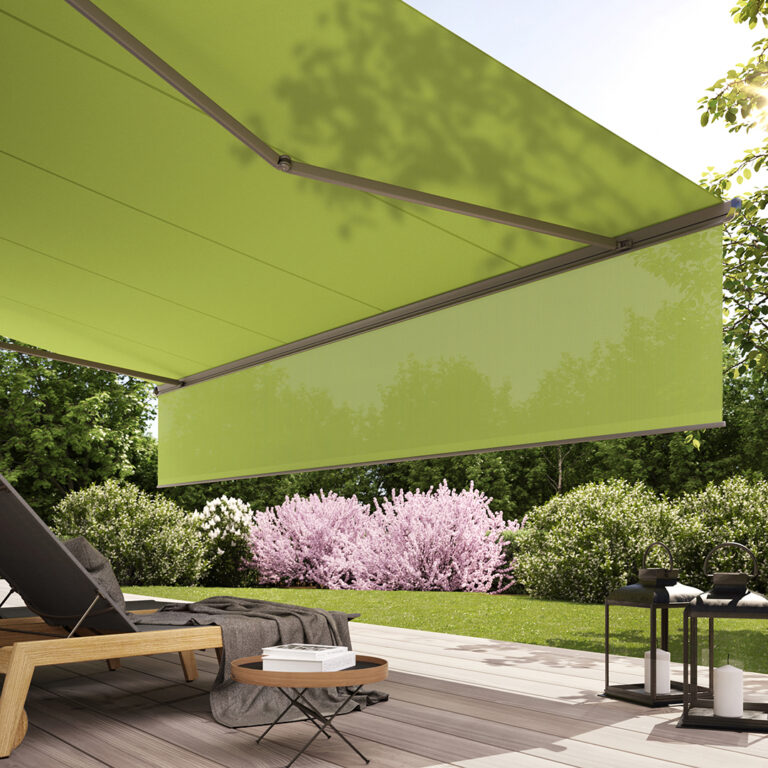 Markisen:Markilux, Pergola, Gelenkarmmarkisen, Kassettenmarkisen, Markisentuch, MX 3,  - ein Produkt der Altermann GmbH, Halle (Saale)