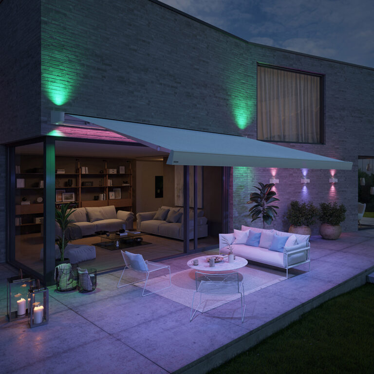 Markisen:Markilux, Pergola, Gelenkarmmarkisen, Kassettenmarkisen, Markisentuch, MX 3,  - ein Produkt der Altermann GmbH, Halle (Saale)