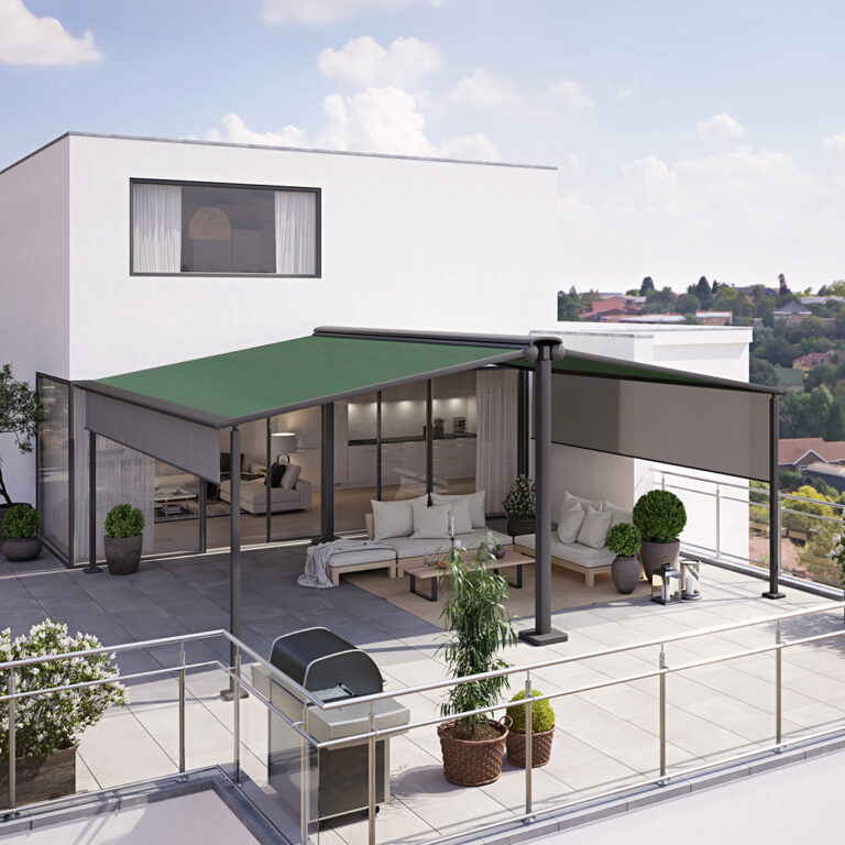 Markisen:Markilux, Pergola, Gelenkarmmarkisen, Kassettenmarkisen, Markisentuch, MX 3,  - textile Terrassendächer:Pergola, Markilux, Renson, Textile Dächer, Lapure ,  - ein Produkt der Altermann GmbH, Halle (Saale)