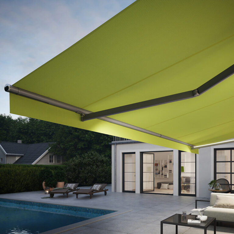 Markisen:Markilux, Pergola, Gelenkarmmarkisen, Kassettenmarkisen, Markisentuch, MX 3,  - ein Produkt der Altermann GmbH, Halle (Saale)