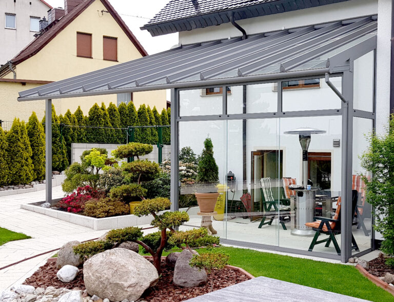 Glasdächer:TS Aluminium, regionale Fertigung, Terrassendächer, Glashaus,  - ein Produkt der Altermann GmbH, Halle (Saale)