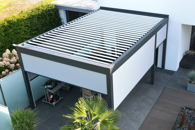 Lamellendächer:Renson, Camargue, Algarve, Lammellendächer, Lattendächer, Drehlamellen, Sky - ein Produkt der Altermann GmbH, Halle (Saale)