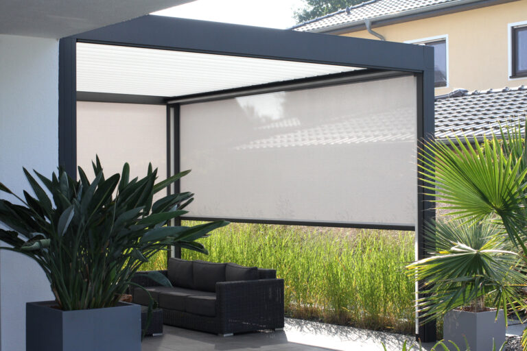 Lamellendächer:Renson, Camargue, Algarve, Lammellendächer, Lattendächer, Drehlamellen, Sky - ein Produkt der Altermann GmbH, Halle (Saale)