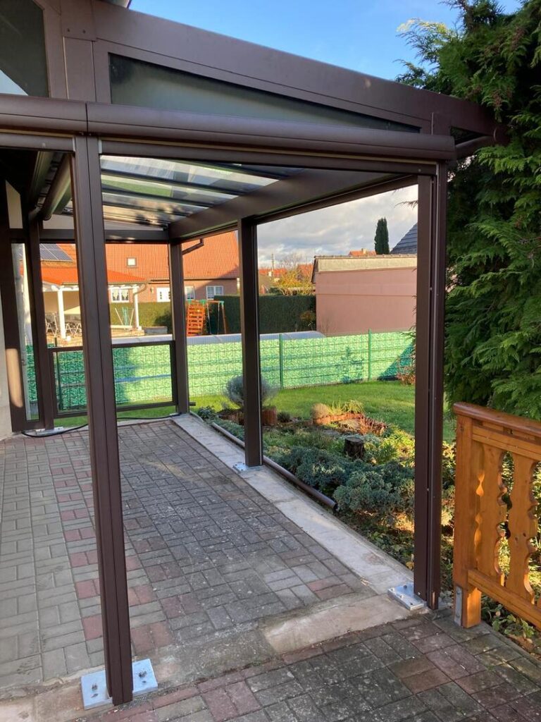 Glasdächer:TS Aluminium, regionale Fertigung, Terrassendächer, Glashaus,  - ein Produkt der Altermann GmbH, Halle (Saale)