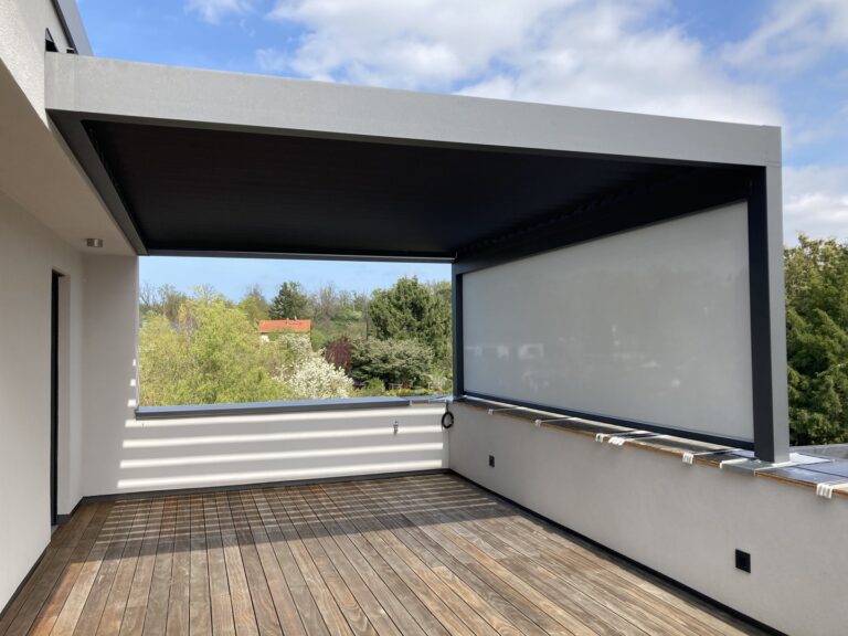 Lamellendächer:Renson, Camargue, Algarve, Lammellendächer, Lattendächer, Drehlamellen, Sky - ein Produkt der Altermann GmbH, Halle (Saale)