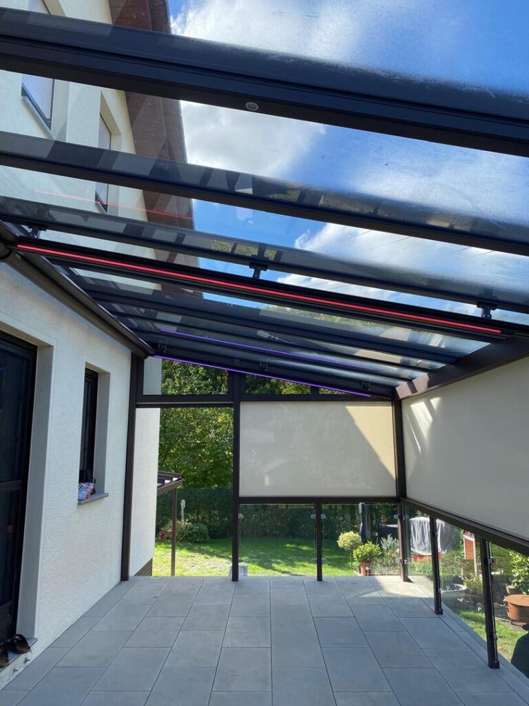 Glasdächer:TS Aluminium, regionale Fertigung, Terrassendächer, Glashaus,  - ein Produkt der Altermann GmbH, Halle (Saale)