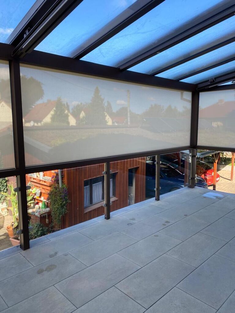 Screens:Renson, Textiler Sonnenschutz, Fix Sreen, Zip Screen, Minimal Screen, Privaty Screen, Serge Screen - ein Produkt der Altermann GmbH, Halle (Saale)