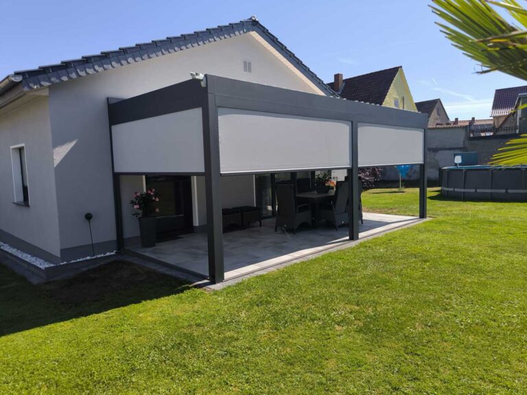 Lamellendächer:Renson, Camargue, Algarve, Lammellendächer, Lattendächer, Drehlamellen, Sky - ein Produkt der Altermann GmbH, Halle (Saale)