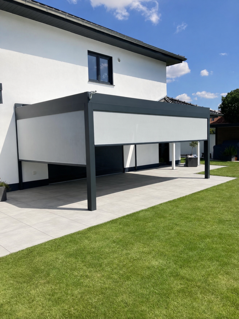 Lamellendächer:Renson, Camargue, Algarve, Lammellendächer, Lattendächer, Drehlamellen, Sky - ein Produkt der Altermann GmbH, Halle (Saale)